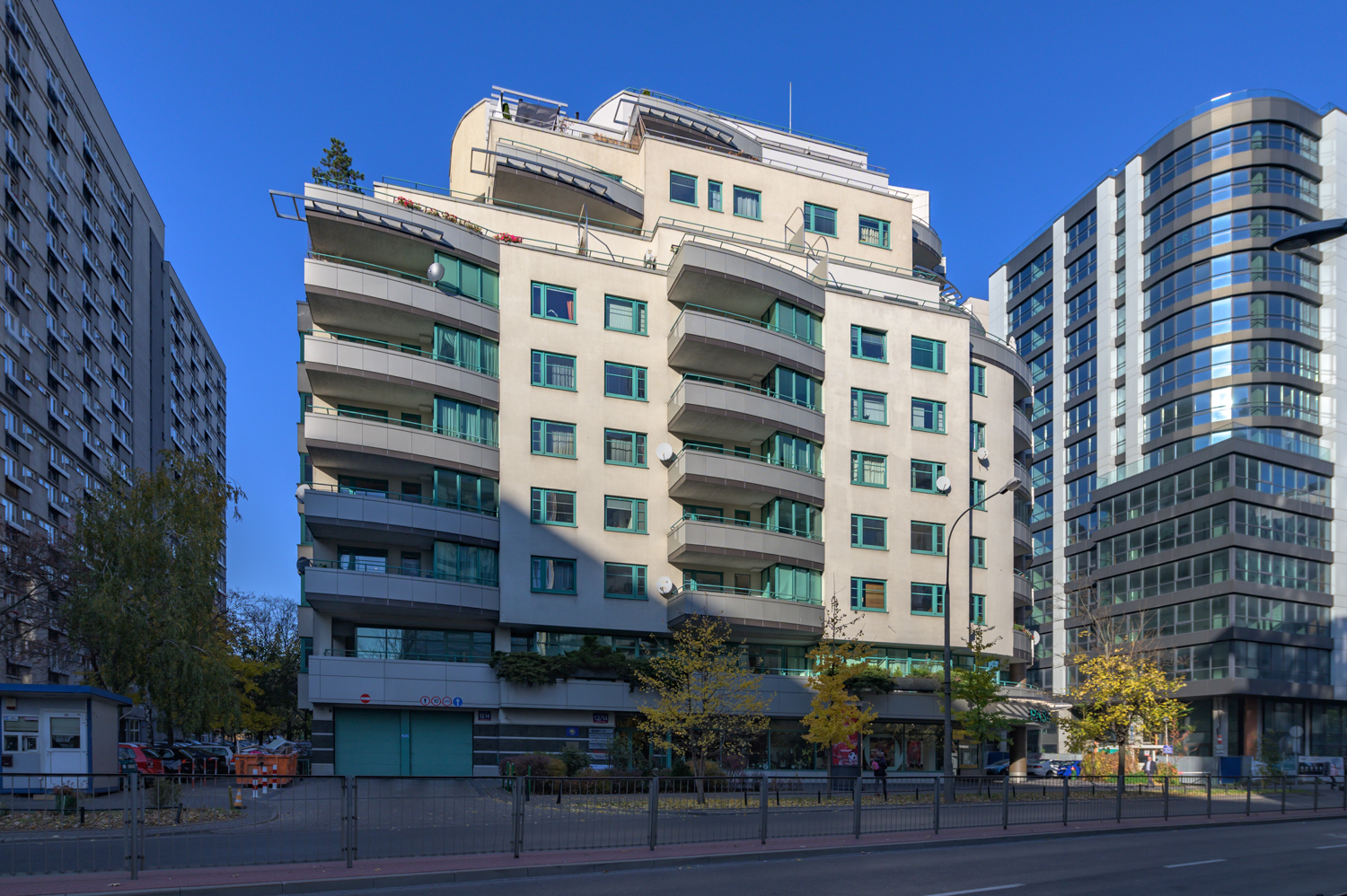 Zdjęcie architektury budynku Budynek mieszkalno-usługowy